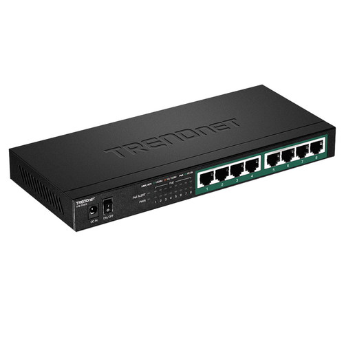 TRENDnet TPE-TG83 8-Port Gigabit PoE+ Switch (65W)