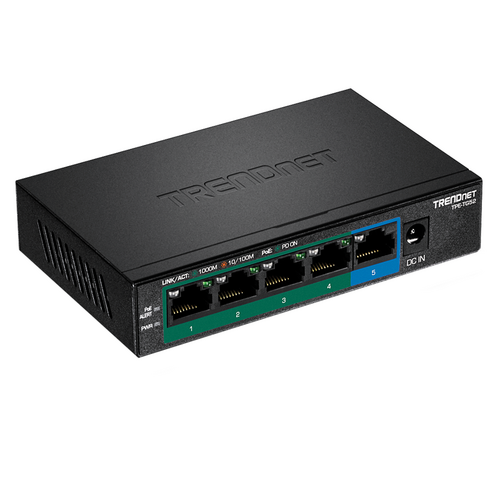 TRENDnet TPE-TG52 5-Port Gigabit PoE+ Switch (32W)