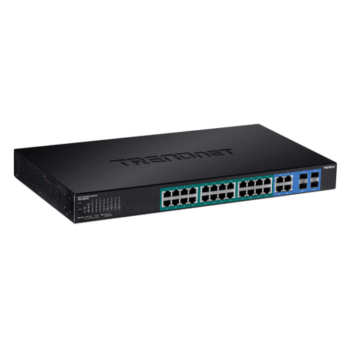 TRENDnet TPE-5028WS 28-Port Gigabit Web Smart PoE+ Switch (370W)