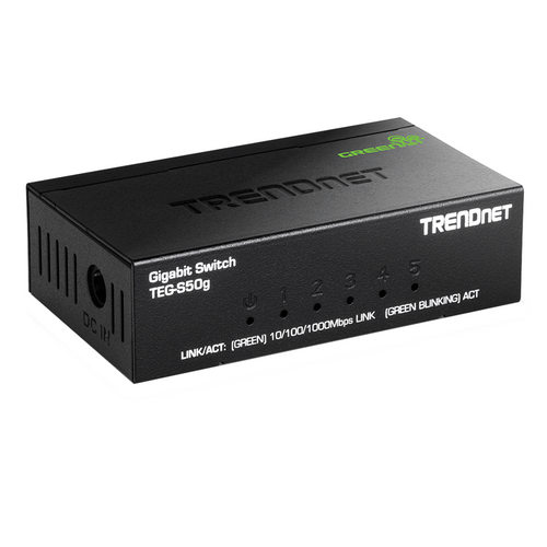 TRENDnet TEG-S50G 5-Port Gigabit GREENnet Switch