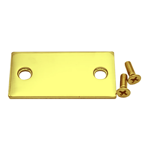 Tuff Strike FP118214-PB Filler Plate 1-1/8in x 2-1/4in - Polished Brass