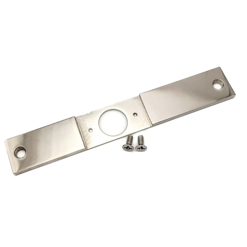 Tuff Strike CP 86161-BC Conversion Plate 1-1/4in x 8in - Brushed Chrome