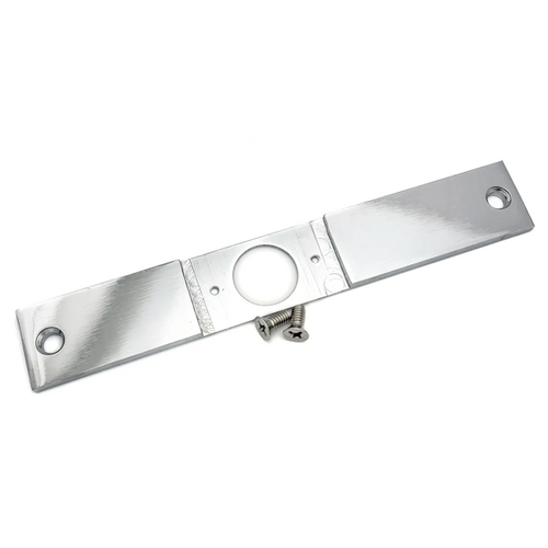 Tuff Strike CP 86161-PC Conversion Plate 1-1/4in x 8in - Polished Chrome