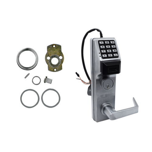 Alarm Lock ETPDNSRX-S/26DV99 Networx Prox Reader Keypad - Von Duprin Exit Trim, Weather Proof, Schlage Adaptor