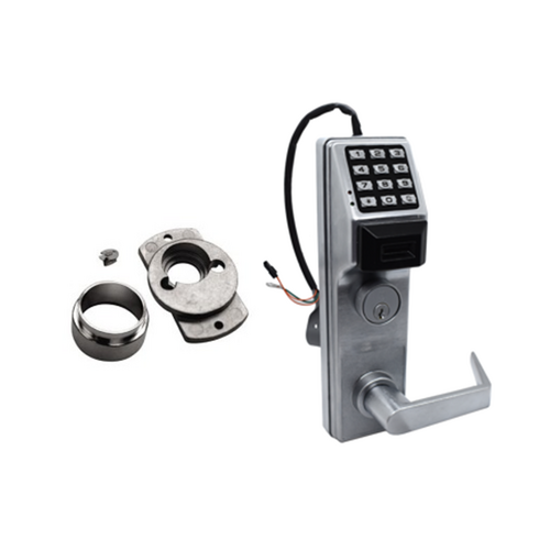 Alarm Lock ETPDNSRX-SIC/26DV99 Networx Prox Reader Keypad - Von Duprin Exit Trim, Weatherproof, 5000 Users