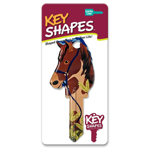 Luckyline B149K Key Shapes Horse Key Kwikset KW1/11