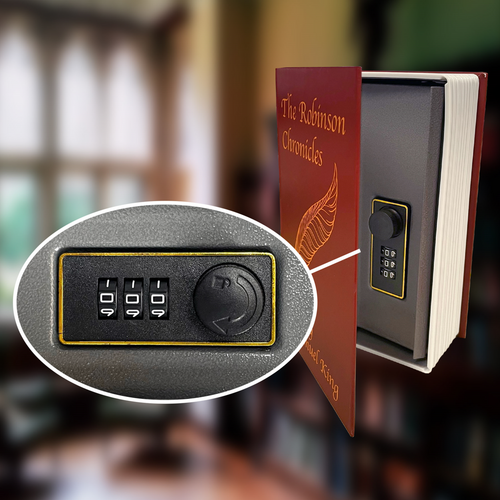 Luckyline 62200 Diversion Book Safe with Combo Lock