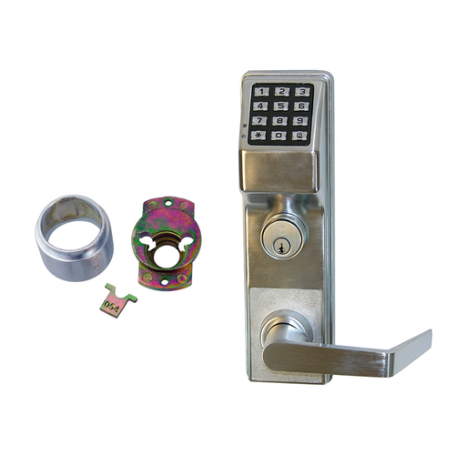 Alarm Lock ETPDNSRX-AS/26DC50 Networx Prox Reader Keypad - Corbin ED5200 Exit Trim, Weatherproof, 5000 Users