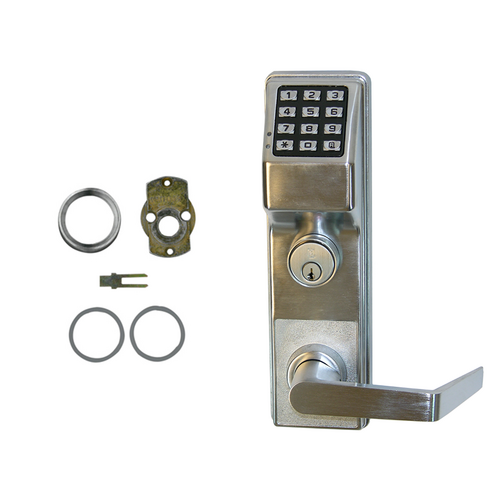 Alarm Lock ETPDNSRX-BIC/26DC50 Networx Prox Reader Keypad - Corbin ED5200 Exit Trim, Weather Proof, 5000 Users