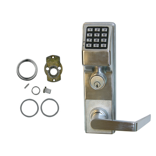 Alarm Lock ETPDNSRX-S/26DC50 Networx Prox Reader Keypad - Corbin ED5200 Exit Trim, Weather Proof, 5000 Users