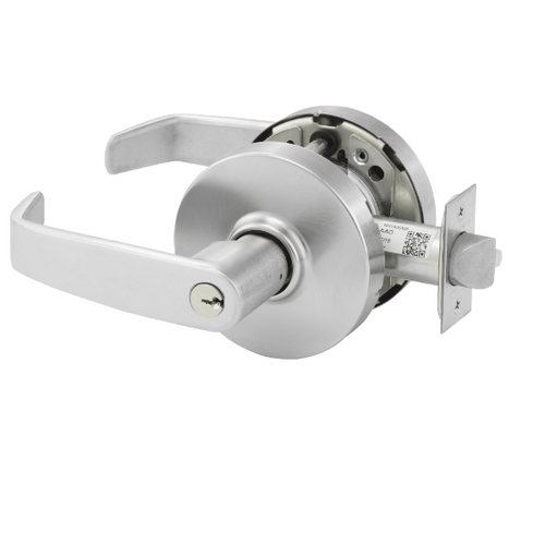 Sargent 60-RX-10XG70-LL-26D 12/24VDC FS/FSE 10X-Line Electrified L Lever, RX Exit, 12/24VDC, Fail Safe/Secure, Grade 1
