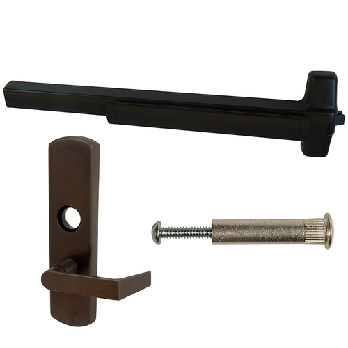 Von Duprin 98L-710-36-RHR 06 SNB Rim Exit Device KIT 996L-06 Lever Trim RHR Hex Dogging Grade 1 Dark Bronze
