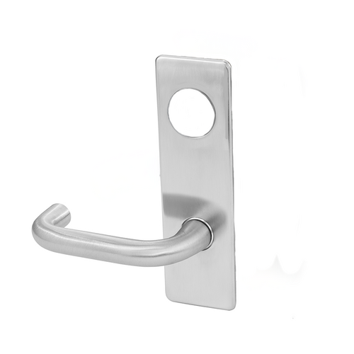 Corbin Russwin ML2002 LWM 630 D134 M31 Lustra Lever with M Escutcheon for ML2002 Trim, Reversible, 630/US32D SS