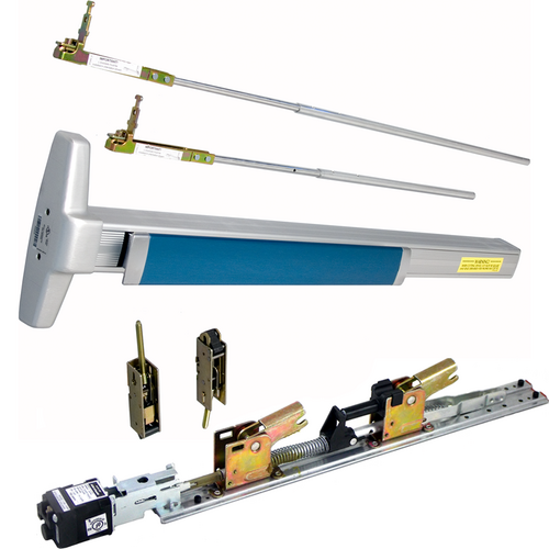 Von Duprin QELA-3547A-EO-626-36 KIT - QEL Narrow Stile CVR Concealed Vertical Rod Exit Device, 36in-100in