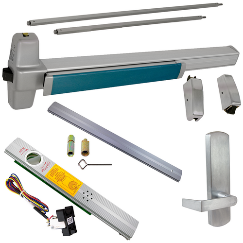Von Duprin RX-9927L-BE-628-36-LHR-06-ALK Alarmed RX Exit Device with 996L-BE-06 Lever Trim, LHR, 36