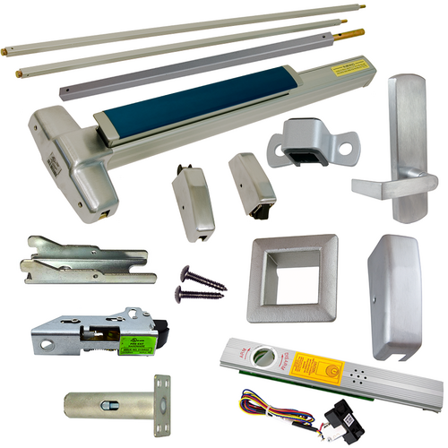 Von Duprin RX-9927L-BE-F-626-36-LBR-LHR-06-ALK Alarmed Fire-Rated RX Exit Device, 996L-BE-06 Lever Trim, 36