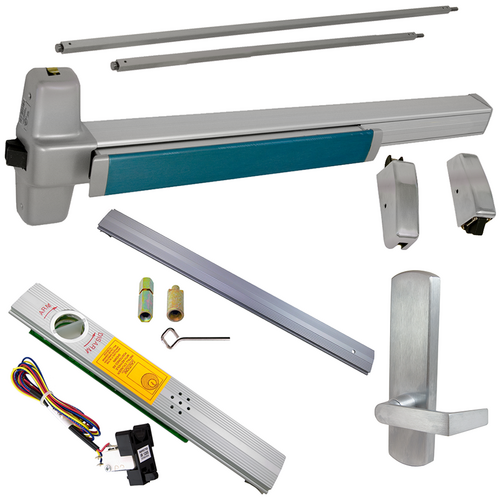 Von Duprin RX-9927L-DT-628-36-RHR-06-ALK Alarmed RX Exit Device with Dummy Lever Trim, RHR, 36