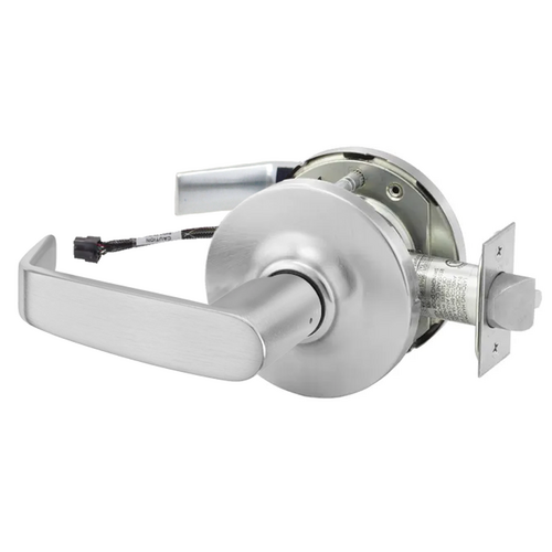 Sargent 10XG71-LL-26D 12/24VDC FS/FSE 10X-Line Electrified L Lever, 12/24VDC, Fail Safe/Secure, Grade 1, Satin Chrome