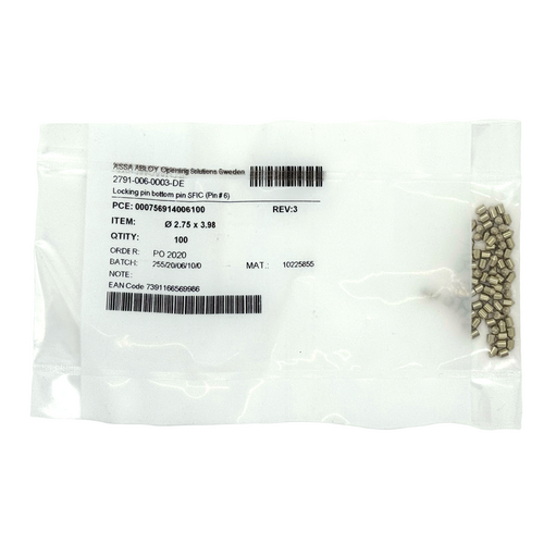 Assa Abloy 909006 SFIC Bottom Pin 6 100/Bag