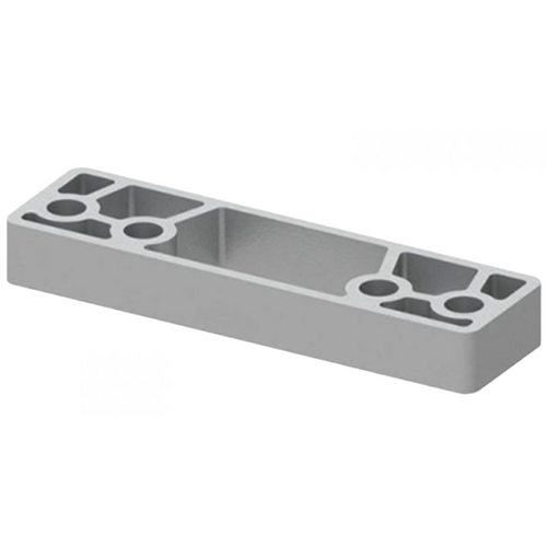 Falcon Lock SC70A-61 689 Blade Stop Spacer for use with SC70A Series Closer, 689/SP28 Painted Aluminum