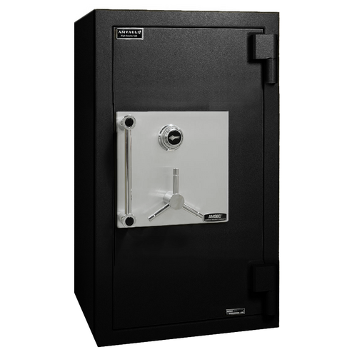 Amsec CF3524-BK-E1 Amvault TL-30 Burglary Safe, 2-Hour Fire, ESL10 Electronic Lock, 1908lbs