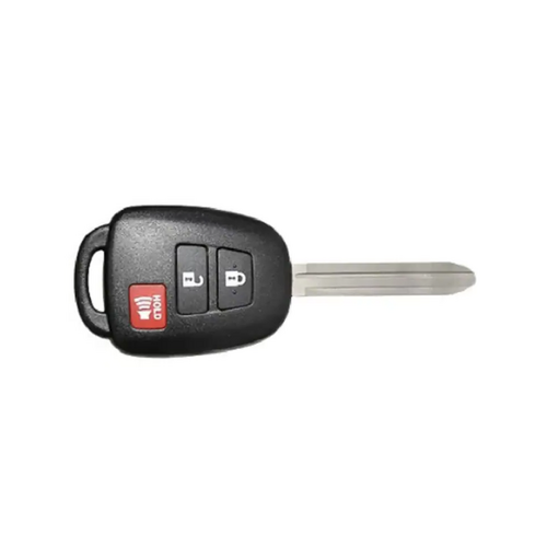 Dormakaba SHELL-TOY-RHK3B1 3 Button Toyota Remote Head Key Empty Shell