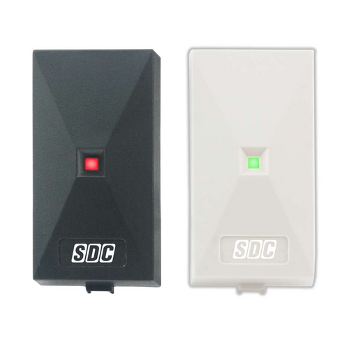 Security Door Controls IPRW500 Prox Reader, Single Gang, 26-Bit Wiegand, 125 kHz, Black/White Covers