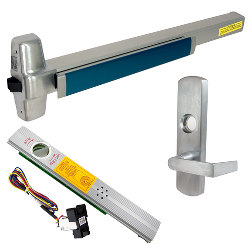 Von Duprin 98L-626-36-RHR 06 ALK Alarmed Rim Exit Device 996L-06 Lever Trim, RHR, 36in, Grade 1, Satin Chrome