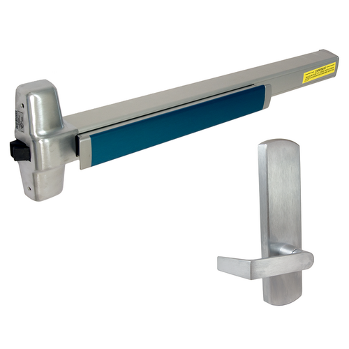 Von Duprin 98L-BE-626-36-LHR 06 KIT Rim Exit Device 996L-BE-06 Passage Lever Trim LHR 36in Satin Chrome