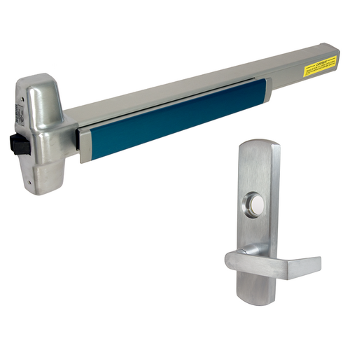 Von Duprin 98L-F-626-36-RHR 06 Fire Rated Rim Exit Device 996L-06 Lever Trim RHR 36in No Dogging Satin Chrome