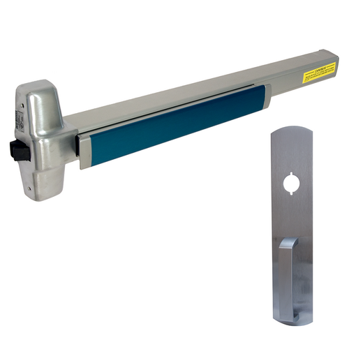 Von Duprin 98NL-630-36 Rim Exit Device Kit, 990NL Nightlatch Trim, 36in, Hex Dogging, Grade 1, Satin SS