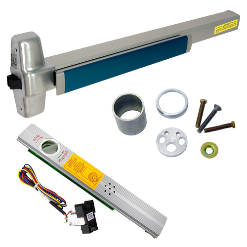 Von Duprin 98NL-OP-626-48 ALK Alarmed Rim Exit Device Nightlatch Cylinder Trim, 48in, Grade 1, Satin Chrome