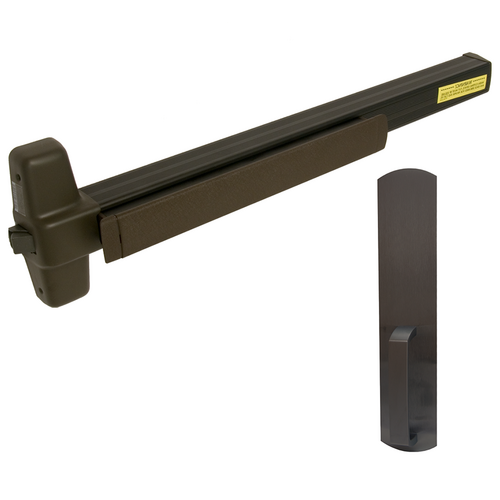 Von Duprin 99DT-710-48 KIT - Rim Exit Device, 990DT Dummy Trim, 48in, Hex Dogging, Grade 1, Dark Bronze