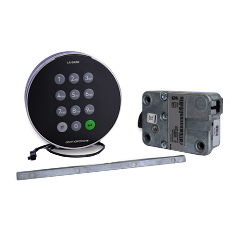 La Gard 7BASBKS-DBNBS LG 700 Basic Electronic Combination Lock, Deadbolt (DB), No Bolt Switch (NBS)