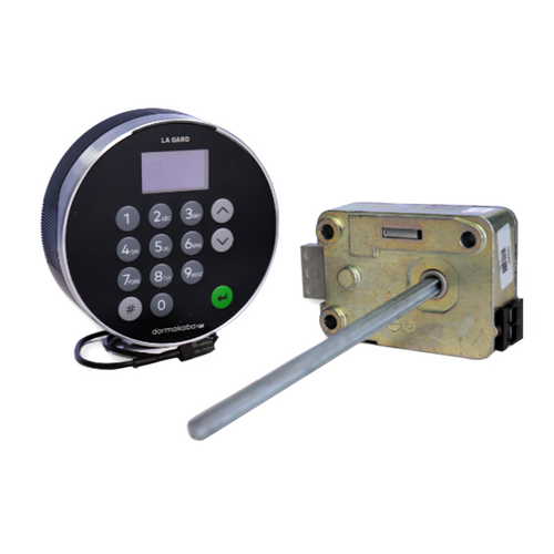 La Gard 702DBKS-DBNBS LG 702 Display Electronic Combination Lock, Deadbolt (DB), No Bolt Switch (NBS)