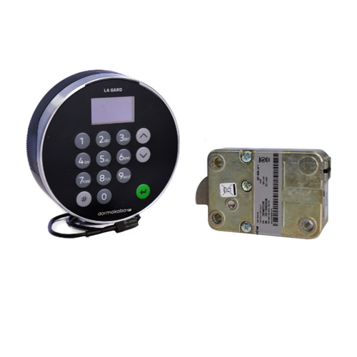 La Gard 702DBKS-SWBNBS LG 702 Electronic Combination Lock, Swing Bolt, No Bolt Switch