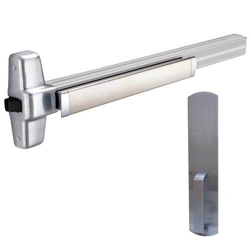 Von Duprin 99DT-626-36 Rim Exit Device Kit, 990DT Dummy Trim, 36in, Hex Dogging, Grade 1, Satin Chrome