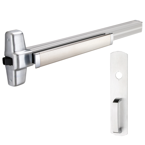 Von Duprin 99NL-626-48 Rim Exit Device Kit, 990NL Nightlatch Trim, 48in, Hex Dogging, Grade 1, Satin Chrome