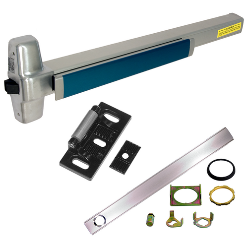 Von Duprin CD-98EO-626-36 LS Cylinder Dogging Rim Exit Device, 36in, Grade 1, Satin Chrome