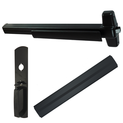 Von Duprin LD-99TP-711-36 KIT Less Dogging Rim Exit Device 990TP Thumb Trim 36in Grade 1 Flat Black