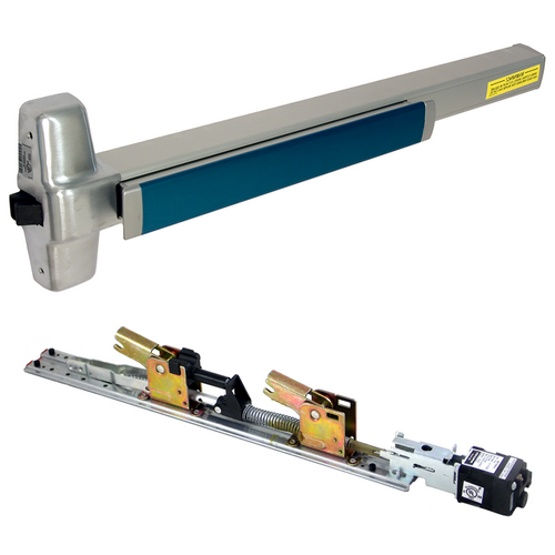 Von Duprin QELA-98EO-630-36 KIT - QEL Rim Exit Device, Exit Only No Trim, 36in, Satin Stainless Steel