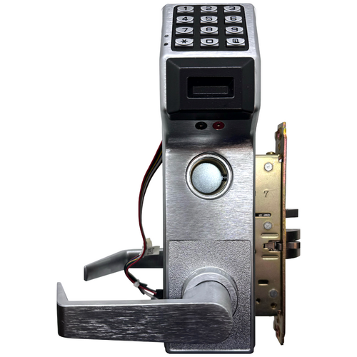 Alarm Lock PDL3500CRL/26D  DISCONTINUED  Alarm Lock DL3500CRL26D Left Hand Classroom Digital Mortise Lock Satin Chrome Finish