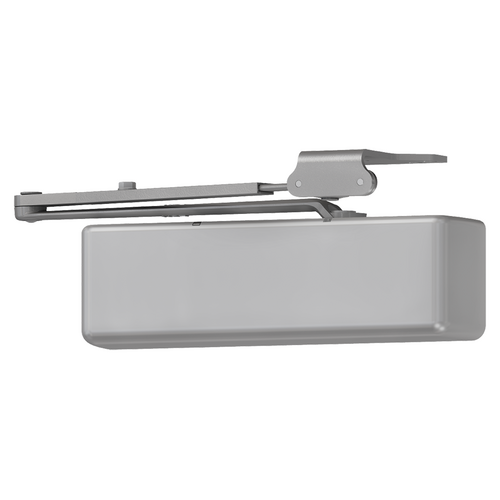 LCN 4041-CYLDEL-RW/PA-AL Heavy Duty Cast Iron Door Closer, Delay Action, ADA Adjustable, Grade 1