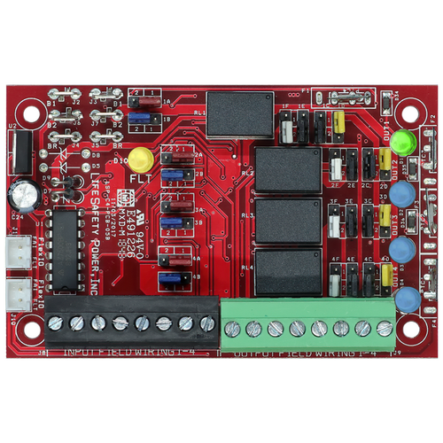 Lifesafety Power C4P-BOXED 4-Output Lock Distribution Module, Class 2 Power Limited for OR WA