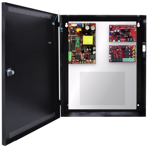 Lifesafety Power FPO75-B100C4PE1M E1 Enclosure, Mercury-Compatible Backplate, 75W Dual Voltage Power Supply, 4 Output Module