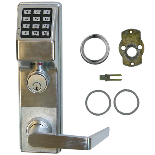 Alarm Lock ETDLS1ET-BIC/26DM99 Trilogy T3 Keypad with M9900 Exit Trim, Weather Proof, Satin Chrome