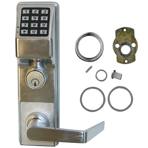 Alarm Lock ETDLS1ET-S/26DM99 Trilogy T3 Keypad Kit - M9900 Exit Trim, Weather Proof, Schlage Adaptor