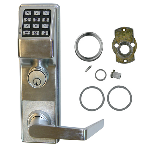 Alarm Lock ETDL27S1ET-S/26DY71 Trilogy T2 Keypad Kit - Corbin/Yale Exit Trim, Weather Proof, Satin Chrome