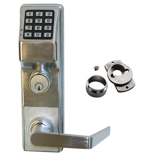 Alarm Lock ETDL27S1ET-SIC/26DV99 Trilogy T2 Keypad Exit Trim, Weather Proof, FSIC Rim Cylinder Adaptor, 100 Users