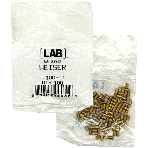 LAB WEI8552-0 Weiser Top Pin .186, Polybag 100 Pins